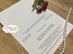 * NOVO - C11 Supreme - Convites de Casamentos, Bodas, Noivado