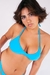 Top OLSEN - Turquesa - tienda online