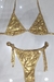 Bikini METAL Gold - comprar online