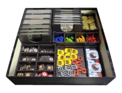 Organizador XPS para 7 Wonders 2a Edição + Expansões - Caixinha Boardgames