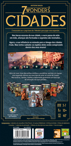 Cidades - Expansão 7 Wonders 2a Edição (pré-venda) - comprar online