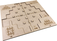 Playmat MDF para 7 Wonders Duel - com case - loja online