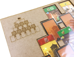 Playmat MDF para 7 Wonders Duel - sem case - loja online