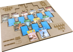 Playmat MDF para 7 Wonders Duel - com case - comprar online