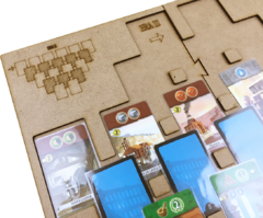 Playmat MDF para 7 Wonders Duel - sem case na internet
