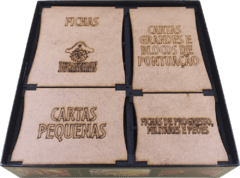 Organizador MDF para 7 Wonders Duel + Expansões na internet