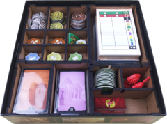 Organizador MDF para 7 Wonders Duel + Expansões - Caixinha Boardgames