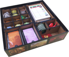 Organizador MDF para 7 Wonders Duel + Expansões