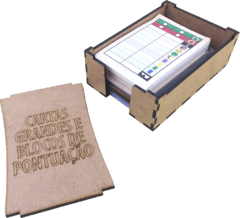 Organizador MDF para 7 Wonders Duel + Expansões