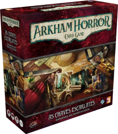 As Chaves Escarlates - Expansão Investigador Arkham Horror: Card Game