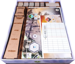 Organizador MDF para Anachrony Nacional