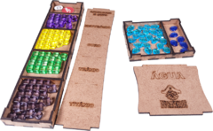 Organizador MDF para Anachrony Nacional - Caixinha Boardgames