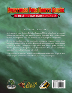 Aventuras para Quinta Edição #02: O Destino das Hamadríades - comprar online