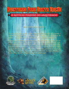 Aventuras para Quinta Edição #11: O Refúgio Perdido do Arquimago - comprar online