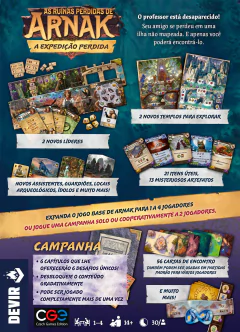 A Expedição Perdida - Expansão As Ruínas Perdidas de Arnak na internet