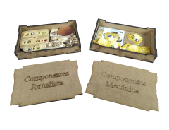 Organizador MDF para Expedição Perdida - Exp Ruínas Perdidas Arnak