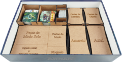 Organizador MDF para As Ruínas Perdidas de Arnak - Modelo 1 - Caixinha Boardgames