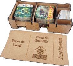 Organizador MDF para As Ruínas Perdidas de Arnak - Modelo 1 - Caixinha Boardgames