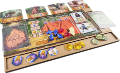 Kit Dashboard para As Ruínas Perdidas de Arnak: 4 unidades - COM CASE (encomenda) - Caixinha Boardgames