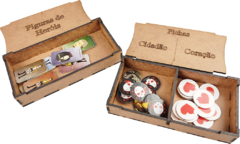 Organizador para Attack on Titan: A Última Resistência (encomenda) - Caixinha Boardgames