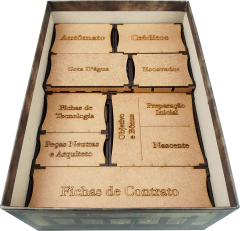 Organizador para Barrage (encomenda) - Caixinha Boardgames