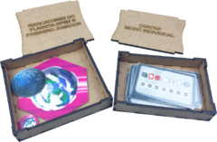 Organizador para Black Angel (encomenda) - Caixinha Boardgames