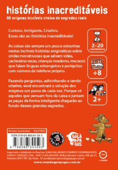 Histórias Inacreditáveis - comprar online