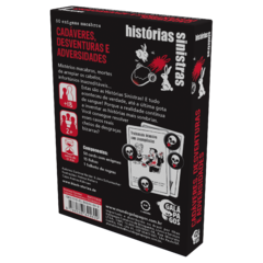 Histórias Sinistras: Cadáveres, Desventuras e Adversidades (pré-venda) - Caixinha Boardgames