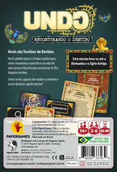 UNDO: Maldição do Passado - comprar online