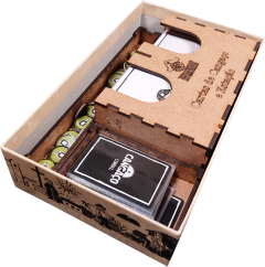 Organizador MDF para Cangaço - Caixinha Boardgames