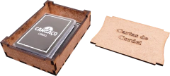 Organizador MDF para Cangaço na internet