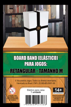 Elástico Bucaneiros para Caixa Retangular - Caixinha Boardgames