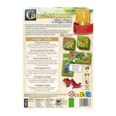 O Dragão e a Fada - Expansão 3 Carcassonne na internet