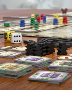 Carson City Deluxe Wood Pack Edition - Caixinha Boardgames