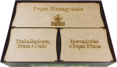 Organizador para The Castles of Burgundy (encomenda) na internet