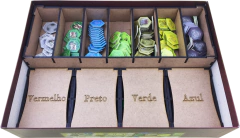 Organizador para The Castles of Burgundy (encomenda) - loja online
