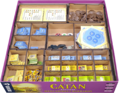 Organizador MDF para Catan: Mercadores & Bárbaros e Cidades & Cavaleiros na internet