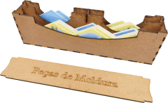 Organizador MDF para Catan Plus - loja online