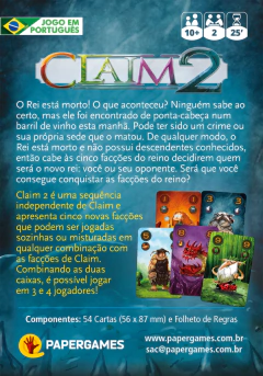 Claim 2 - comprar online