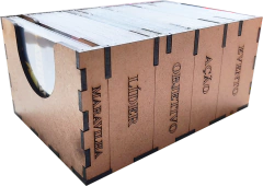 Imagem do Organizador MDF para Clash of Cultures: Edição Monumental (encomenda)