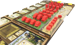 Kit Dashboard para Clãs da Caledonia - 1a Tiragem Nacional - Caixinha Boardgames