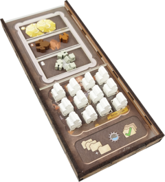 Kit Dashboard para Barrage - SEM CASE (encomenda) - Caixinha Boardgames