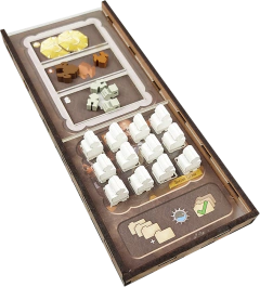 Kit Dashboard para Barrage - COM CASE (encomenda) - Caixinha Boardgames