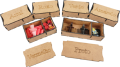 Organizador para Dead Mans Doubloons (encomenda) - Caixinha Boardgames