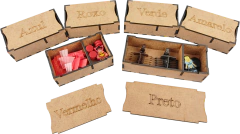 Organizador para Exterminador do Futuro - Caixinha Boardgames