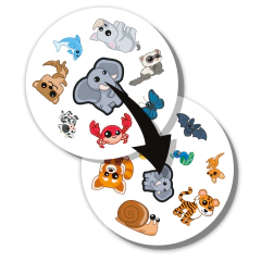 Dobble Animais - Caixinha Boardgames