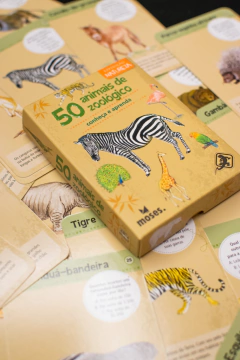 50 Animais de Zoológico - Caixinha Boardgames