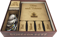 Organizador para Dungeon Petz - Caixinha Boardgames