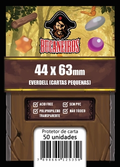 Sleeve Bucaneiros 44 x 63 mm para Everdell - 50 unidades