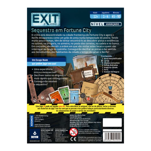 Exit: Sequestro em Fortune City - comprar online